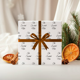 Sweetest Noel Christmas Wrapping Paper Cadeaupapier