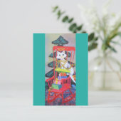 Sweetest Vintage-kerstkeuten Feestdagenkaart (Staand voorkant)