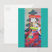 Sweetest Vintage-kerstkeuten Feestdagenkaart (Voorkant / Achterkant)