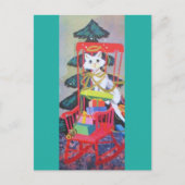 Sweetest Vintage-kerstkeuten Feestdagenkaart (Voorkant)