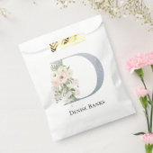 Sweetest White Floral Bedankzakje (Gezegeld)