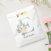 Sweetest White Floral Bedankzakje (Gezegeld)