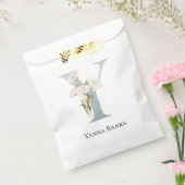 Sweetest White Floral Bedankzakje (Gezegeld)