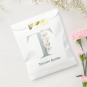 Sweetest White Floral Bedankzakje (Gezegeld)