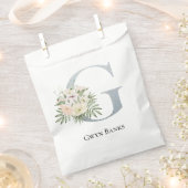 Sweetest White Floral Bedankzakje (Geknipt)