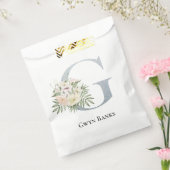 Sweetest White Floral Bedankzakje (Gezegeld)