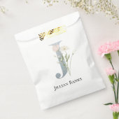 Sweetest White Floral Bedankzakje (Gezegeld)