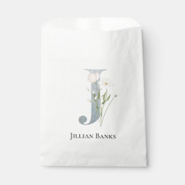 Sweetest White Floral Bedankzakje