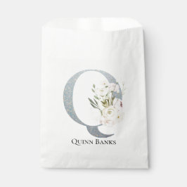 Sweetest White Floral Bedankzakje