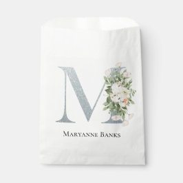 Sweetest White Floral Bedankzakje