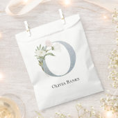 Sweetest White Floral Bedankzakje (Geknipt)