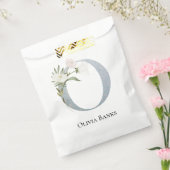 Sweetest White Floral Bedankzakje (Gezegeld)