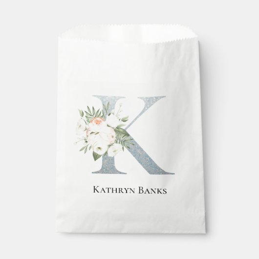 Sweetest White Floral Bedankzakje (Voorkant)