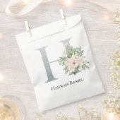 Sweetest White Floral Bedankzakje (Geknipt)