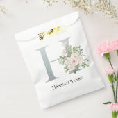 Sweetest White Floral Bedankzakje (Gezegeld)