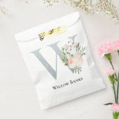 Sweetest White Floral Bedankzakje (Gezegeld)