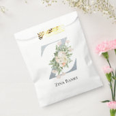 Sweetest White Floral Bedankzakje (Gezegeld)