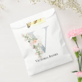 Sweetest White Floral Bedankzakje (Gezegeld)