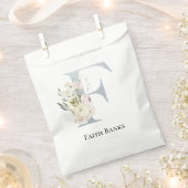 Sweetest White Floral Bedankzakje (Geknipt)