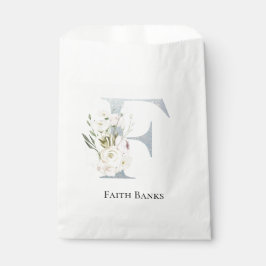 Sweetest White Floral Bedankzakje