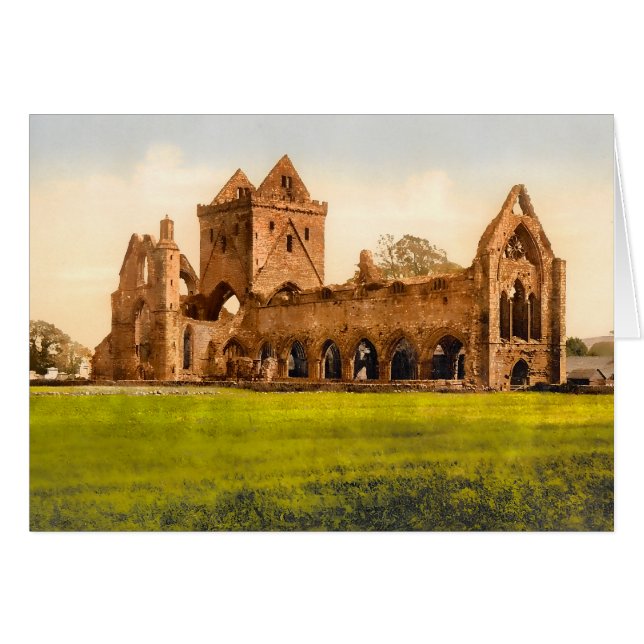 Sweetheart Abbey Dumfries Scotland (Voorkant Horizontaal)