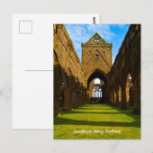 Sweetheart Abbey, Schotland Briefkaart (Voorkant / Achterkant)