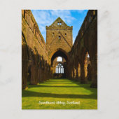 Sweetheart Abbey, Schotland Briefkaart (Voorkant)