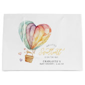 Sweetheart Baby shower Grote Geschenktas Groot Cadeauzakje (Voorkant)