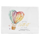 Sweetheart Baby shower Grote Geschenktas Groot Cadeauzakje (Achterkant)