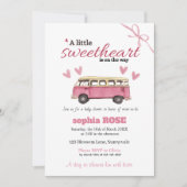 Sweetheart Baby Shower Invitation  Kaart (Voorkant)