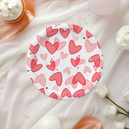 Sweetheart Baby Shower Valentine Papieren Bordje