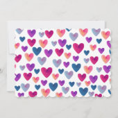 Sweetheart bruids douche uitnodiging (Achterkant)