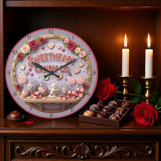 Sweetheart Candy Company Valentine Grote Klok