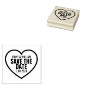 Sweetheart Gepersonaliseerd Bewaar de Datum Rubberstempel (Gestempeld)