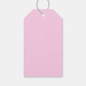 Sweetheart Gift Tag – Pink & Blush Hearts Cadeaulabel (Achterkant)