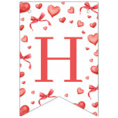 Sweetheart Heart Birthday Banner Printable (Tweede vlag)