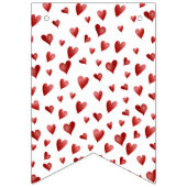 Sweetheart Heart Happy Birthday Banner Decoration (Eerste vlag)