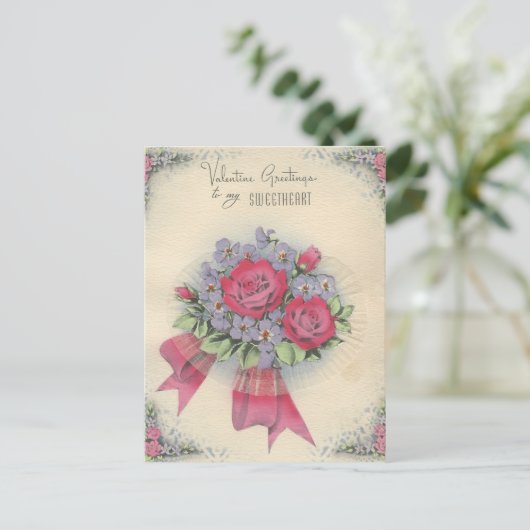  Sweetheart "Mario" Valentijn Feestdagenkaart (Staand voorkant)