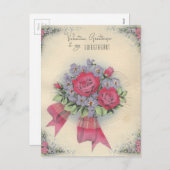  Sweetheart "Mario" Valentijn Feestdagenkaart (Voorkant / Achterkant)