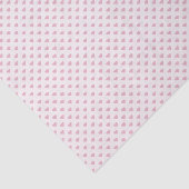 Sweetheart Micro Dot (Roze Op Wit) Tissuepapier (Detail)