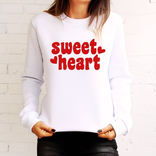 SweetHeart Modern Womens Valentijnsdag Trui