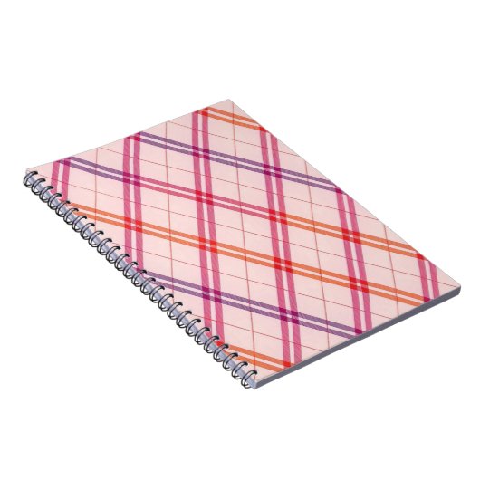 Sweetheart Plaid Notitieboek (Rechterzijde)