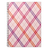 Sweetheart Plaid Notitieboek (Voorkant)
