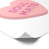 Sweetheart Snoep Baby shower Welkomstbord Poster (Hoek)