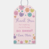 Sweetheart Snoep Valentijn Verjaardag Gift Label Cadeaulabel (Voorkant)