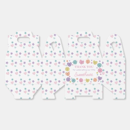 Sweetheart Snoep Valentijn Verjaardag gunst Boxen Bedankdoosjes (Ongevouwen)