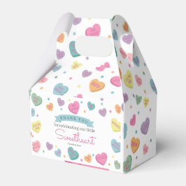 Sweetheart Snoep Verjaardag of Baby shower Favor B Bedankdoosjes