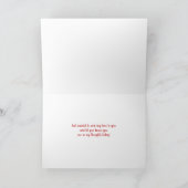 Sweetheart Sweet Valentijns's gedachten en liefde Kaart (Binnen)