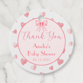 Sweetheart Valentijn Baby shower Favoriet Tags Bedankjes Labels