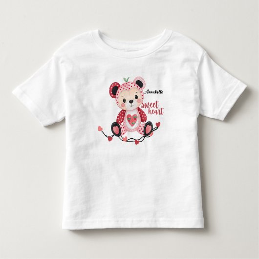 Sweetheart Valentijn Beer T-shirt (Voorkant)